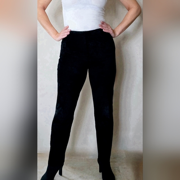 Danier Genuine Suede Leather Pants - Picture 3 of 3